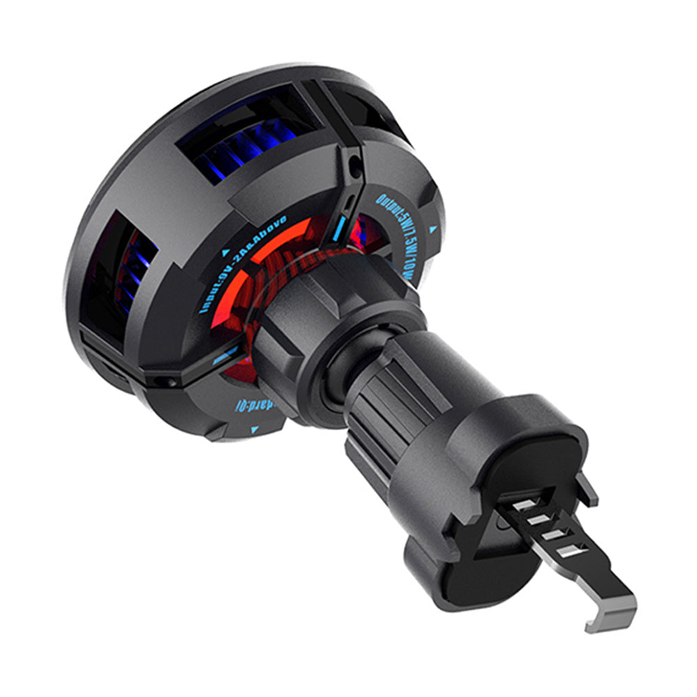 Q7 Semiconductor Cooling Car Air Vent 15W Magnetic Wireless Charger with RGB Light Q7 Semiconductor Cooling Car Air Vent 15W Magnetic Wireless Charger with RGB Light